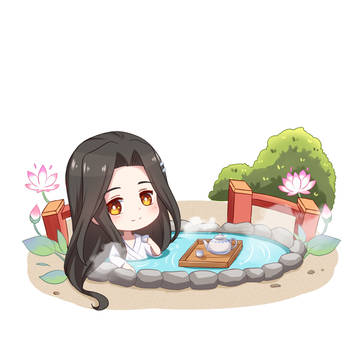 靈貓傳泡溫泉
