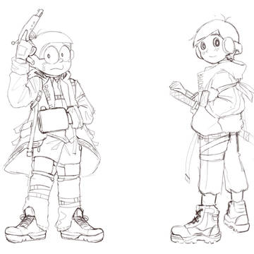 wip + doodle 4 for my of ff lol.