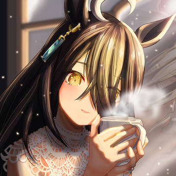 ウマ娘_逢魔が時のコーヒーブレイク
