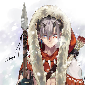 雪中の狩人