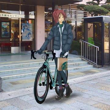 夏紀先輩のロード
