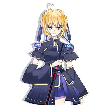 另一种风格的saber，有人知道是什么风格吗，不知道有没有人喜欢