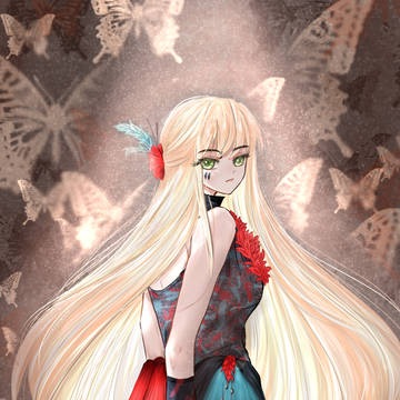Gold Butterfly
