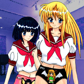 「メイドのフェル子さん」よりセーラーぱんつなフェルナ&アイシャ