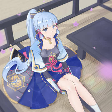 Ayaka at Komore Teahouse
