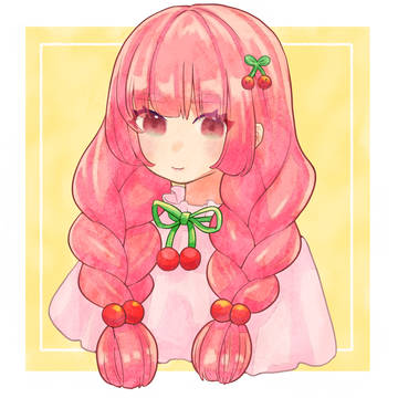 さくらんぼの女の子