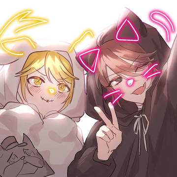 v^-^v