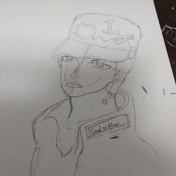 ジョジョ描いた