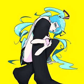 初音ミク　ギャルポーズ