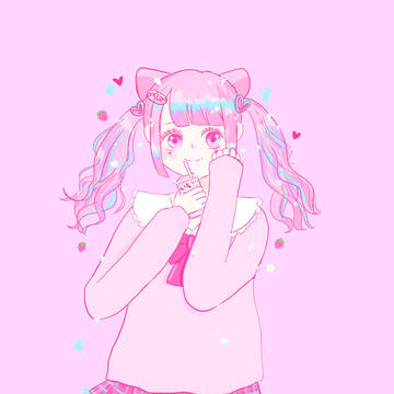 いちごみるくねこ