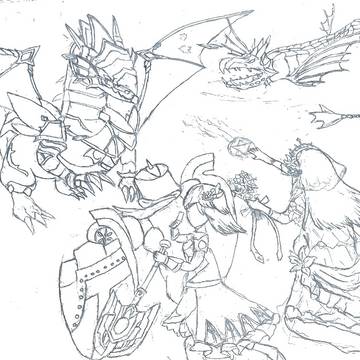 VS.偽装すろの伝説龍