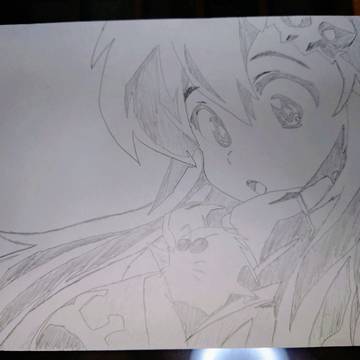 天元突破グレンラガン　ヨーコ描いてみた