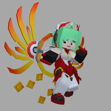 Lola From LAiX Blocky Style