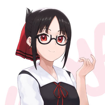 Kaguya with Eye Glass
