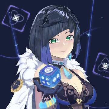 Yelan fanart