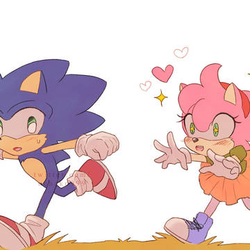 i finally caught you [SonAmy]