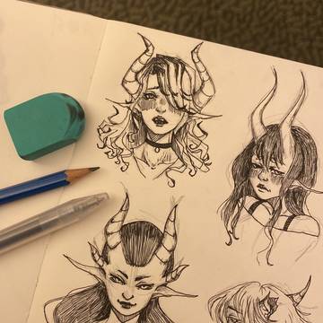 Doodle | Demon girls