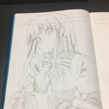 秋山澪頑張って描きました！