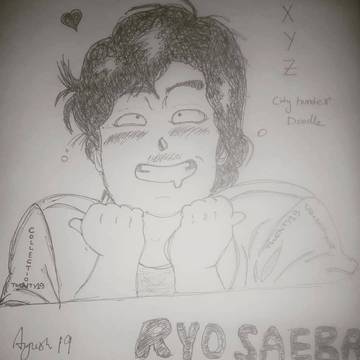 Ryo Saeba Sketch