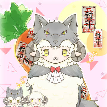 【依頼】ビビり羊Vtuber ぐっさん ＋ファンアート