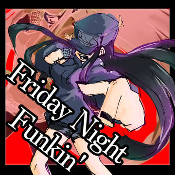 【FNF】カセットガール【ファンアート】