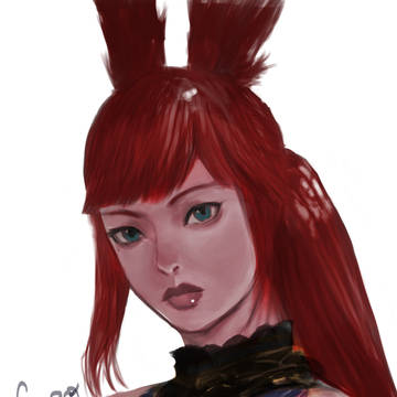 FF14 ヴィエラ族女性