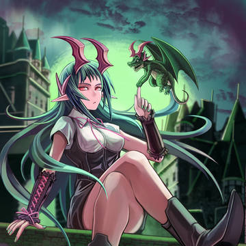 月の女