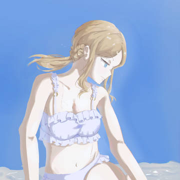 水着の女性