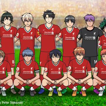 Liverpool FC Team (Anime Ver.)