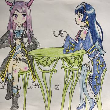 ポン子とメジロマックイーン