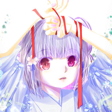 蒼い華