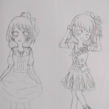 アイカツ落書きまとめ〜