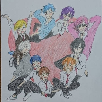 個展フライヤー風 ヤリ部