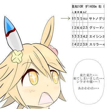 お告げの通りにしたマチカネフクキタル
