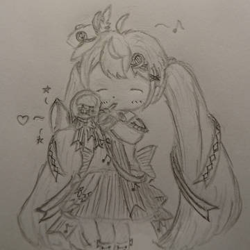 アナログお絵描き ホルンちゃん(SNOWMIKU 2020)