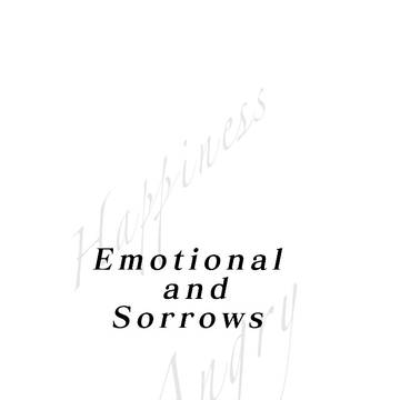 【サンプル】Emotional and Sorrows
