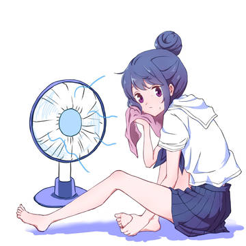 暑い〜