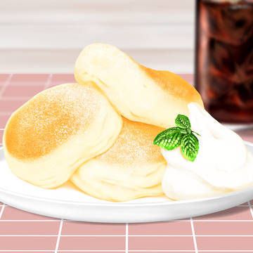 ストック スフレパンケーキ