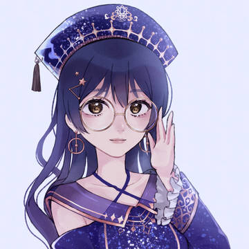 海未ちゃん×丸眼鏡