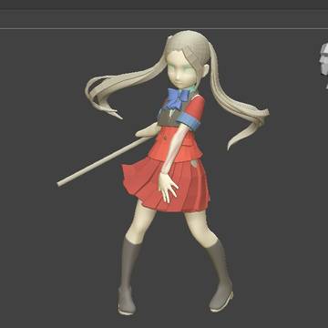 ネジ美さんフィギュア進捗