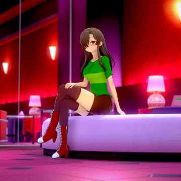 Chara in hotel