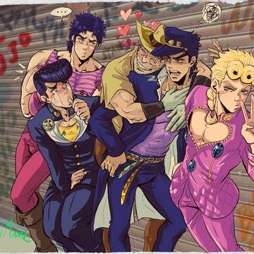 ジョジョパロディイラスト