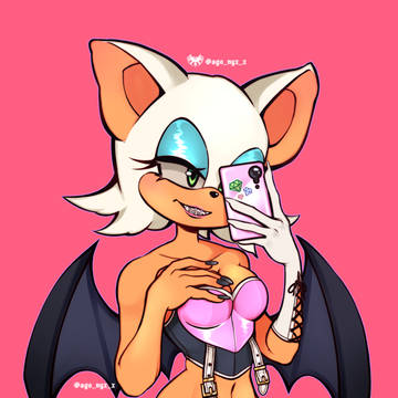 Rouge the Bat.