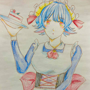 ツノメイドさん