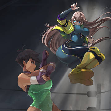 Comm fighting Lucky vs Makoto