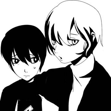 クロくんとヤガキ