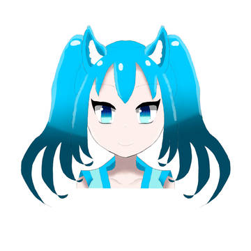 正面：オリジナルキャラクター