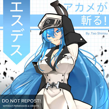 Esdeath (Fanart) - Akame ga kill