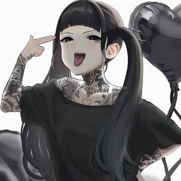 タトゥー女子3