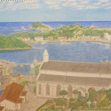 殉教の島の教会